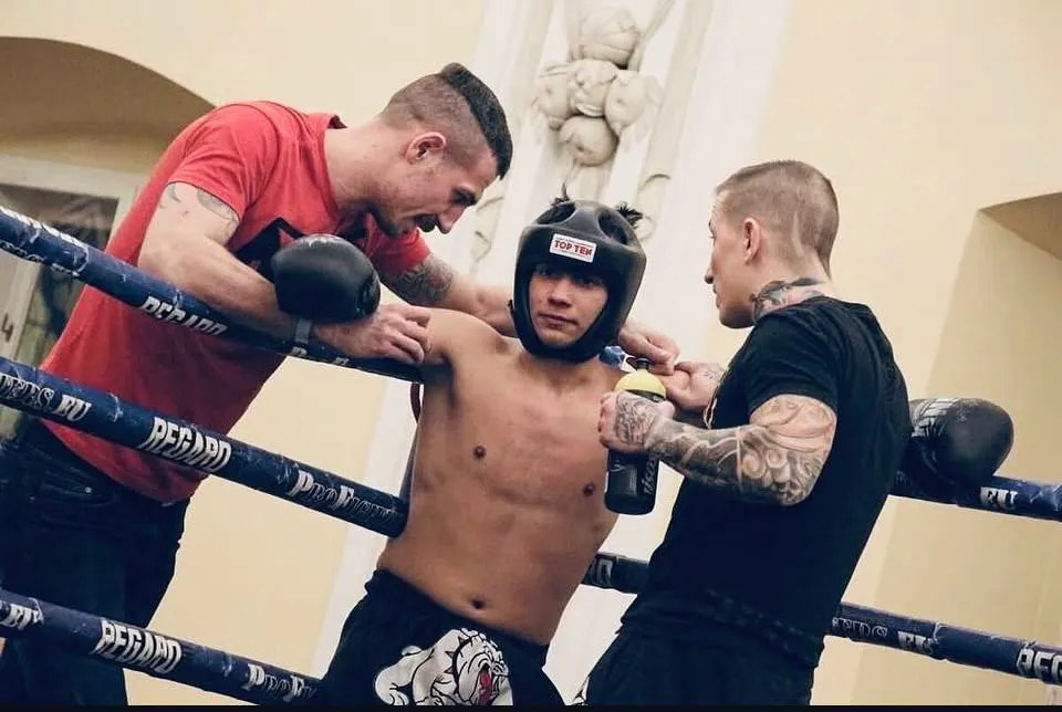 Zápas thajského boxu